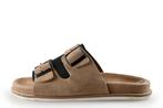 Manfield Slippers in maat 41 Beige | 5% extra korting, Slippers, Manfield, Overige kleuren, Verzenden