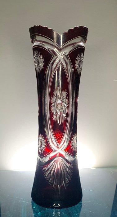 Val Saint Lambert - Hubert Fourage - Vase - Cristal - Rare, Antiek en Kunst, Antiek | Glaswerk en Kristal