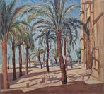 Herman Bieling (1887-1964) - Gezicht op de haven van Palma