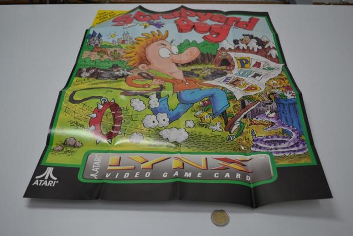 Scrapyard Dog Atari Lynx Product Poster, Verzamelen, Posters