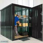 Metalen tuinhuis met oprijplaat en stellingen | Bekijk snel!, Tuin en Terras, Ophalen, Nieuw, Metaal, Tuinhuis