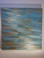 Sarah Schwarzl - Frequency GOLD SILVER BLUE (Frame Included)