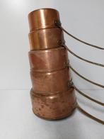 Poêle (5) - Laiton - 5 poêles en cuivre, Antiquités & Art, Curiosités & Brocante