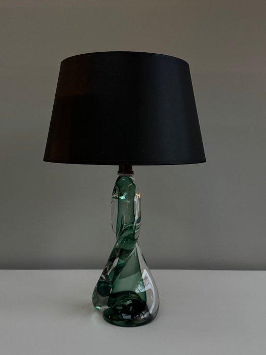 Val Saint Lambert - Lampe de table - éclair - Cristal, Antiquités & Art, Antiquités | Éclairage