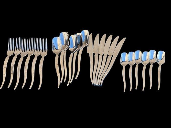 Couzon - Bestekset (24) - Staal - Zeldzaam en iconisch -, Antiek en Kunst, Antiek | Meubels | Tafels