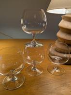 Baccarat - Verre à vin (4) - Cristal - Verre à Cognac 11,5