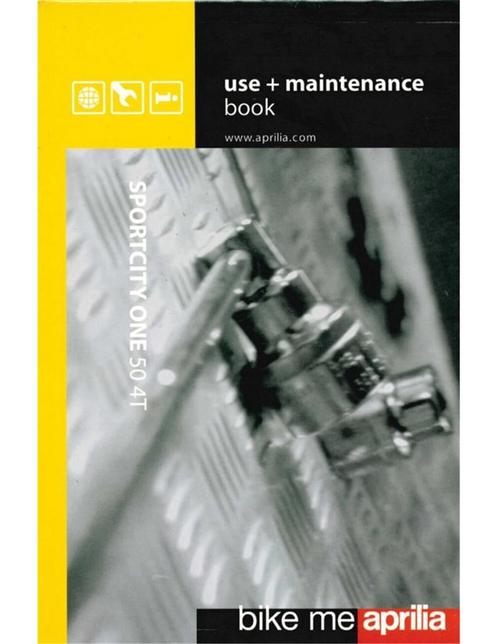 2008 APRILIA SPORTCITY ONE 50 4T INSTRUCTIEBOEKJE ITALIAAN.., Motoren, Handleidingen en Instructieboekjes, Ophalen of Verzenden