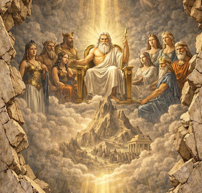 DynasT - Trompe loeil #2 - Olympie - XXL- unique 1/1, Antiek en Kunst, Kunst | Schilderijen | Modern