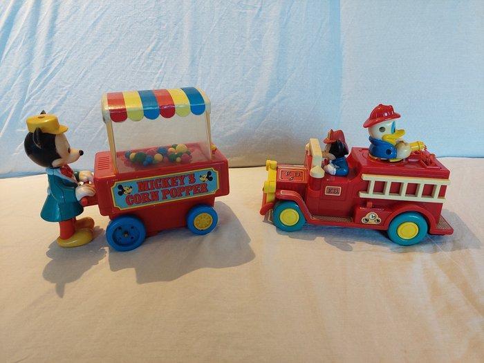 Illco - Figurine-jouet Mickeys corn popper en brandweerauto, Collections, Disney