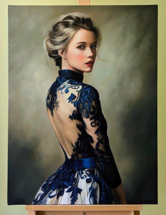 Wilhem von Kalisz (XX-XXI) - Ode to Her Radiance, Antiek en Kunst, Kunst | Schilderijen | Modern