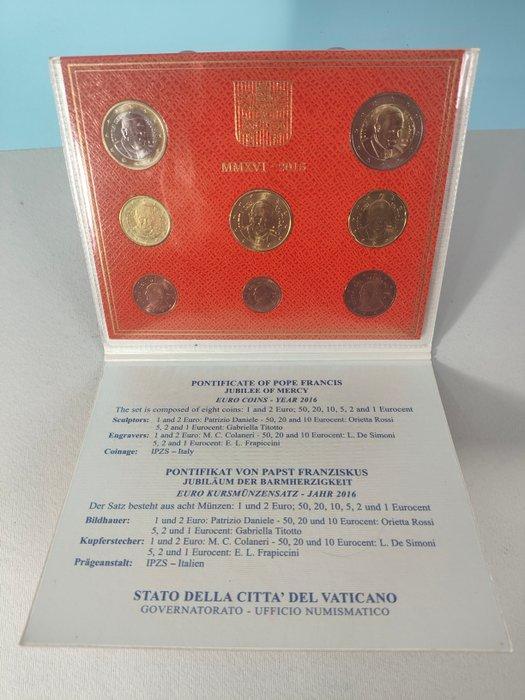 Vaticaan. Year Set (BU) 2016 (Zonder Minimumprijs), Postzegels en Munten, Munten | Europa | Euromunten