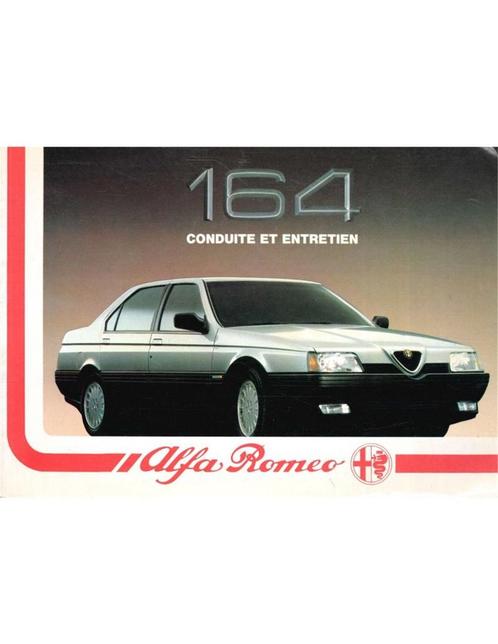 1989 ALFA ROMEO 164 INSTRUCTIEBOEKJE FRANS, Autos : Divers, Modes d'emploi & Notices d'utilisation