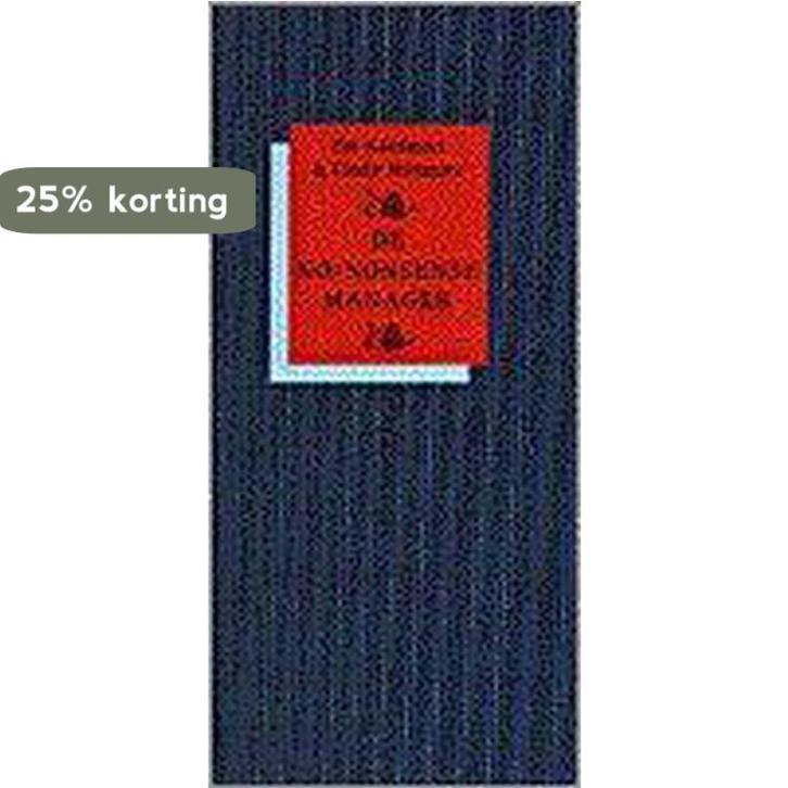 NO-NONSENSE MANAGER 9789026966910 Auteur, Boeken, Economie, Management en Marketing, Gelezen, Verzenden