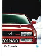 1990 VOLKSWAGEN CORRADO G60 BROCHURE NEDERLANDS, Nieuw