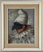 École italienne (XX) - Ritratto di Pulcinella, Antiek en Kunst