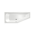 Hoekbad Xenz Lagoon Compact 170x75x45 cm Links Wit, Doe-het-zelf en Bouw, Ophalen of Verzenden, Nieuw, Bad