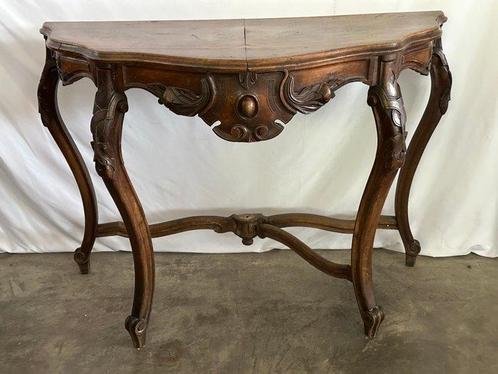 Table - Bois - Console, Antiek en Kunst, Antiek | Overige Antiek