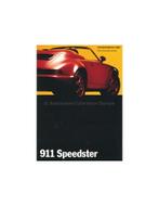 1993 PORSCHE 911 SPEEDSTER BROCHURE ITALIAANS, Livres, Autos | Brochures & Magazines