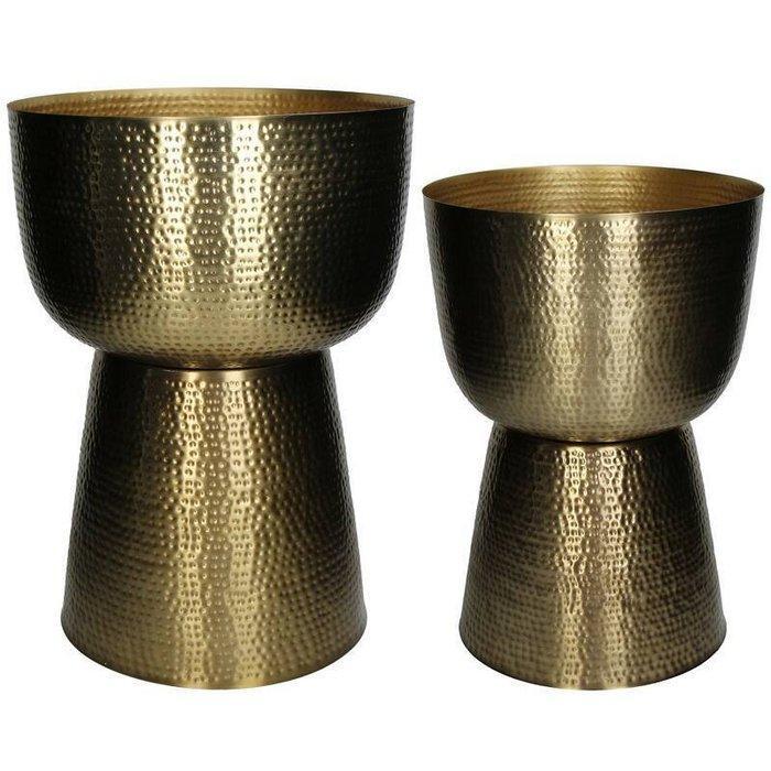 Bloempot - Metaal, IJzer, Antiek en Kunst, Curiosa en Brocante