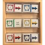 Klok domino 1 (hele en halve uren), Boeken, Verzenden, Nieuw