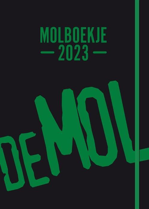 Wie is de Mol? - Molboekje 2023 9789400515659, Boeken, Film, Tv en Media, Zo goed als nieuw, Verzenden