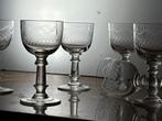 Val Saint Lambert, antieke glasses VSL Service Lothaire -