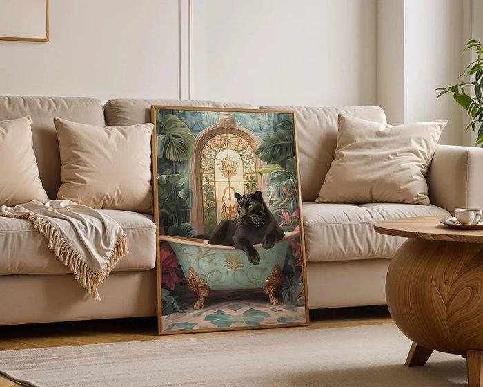 I_KONIQ - Black Panther relax XXL, Maison & Meubles, Maison & Meubles | Autre