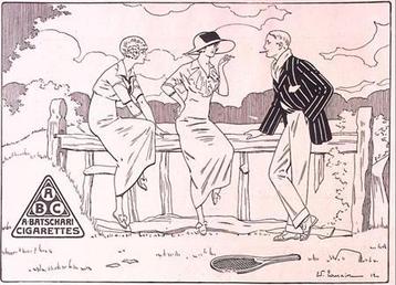 Batschari reclame (lijst optie, Kunst, Antiek en Kunst), Verzenden