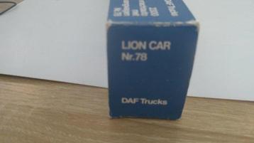 Lion Car 1:50 - Camion miniature - DAF 2300 vrachtauto met