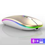 Draadloze RGB Muis - 2.4GHz / 1600DPI / Optisch /, Computers en Software, Muizen, Verzenden, Nieuw, WMGW