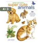 Draw and Paint Super Cute Animals 9781440353321 Jane Maday, Boeken, Verzenden, Zo goed als nieuw, Jane Maday