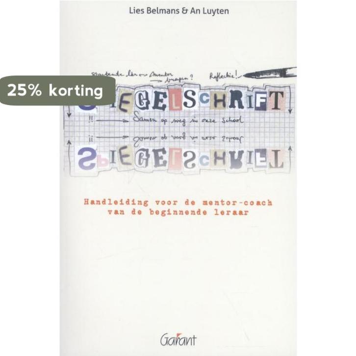 Spiegelschrift 9789044131888 An Luyten, Boeken, Studieboeken en Cursussen, Zo goed als nieuw, Verzenden