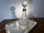 Décanteur - Argent 925 - Carafe en cristal lourd