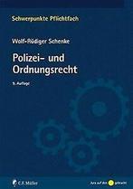 Polizei- und Ordnungsrecht (Schwerpunkte Pflichtfac...  Book, Zo goed als nieuw, Verzenden