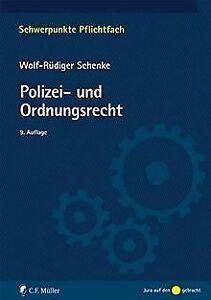 Polizei- und Ordnungsrecht (Schwerpunkte Pflichtfac...  Book, Livres, Livres Autre, Envoi