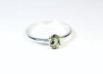 Ring Moldaviet / gefacetteerd / nieuw - 1.24 g - (1)