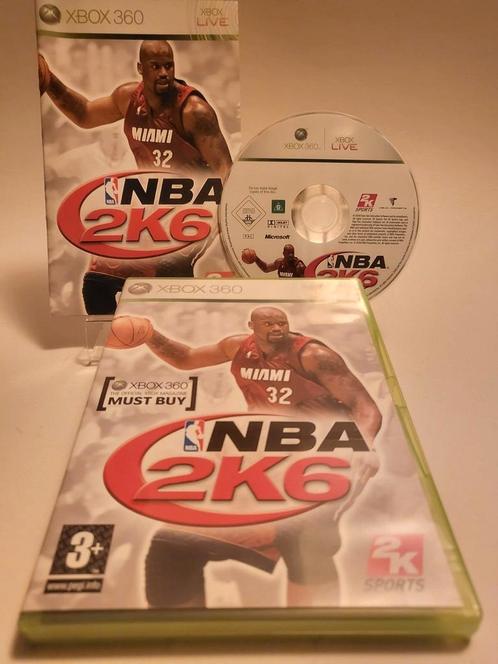 NBA 2K 6 Xbox 360- Live, Consoles de jeu & Jeux vidéo, Jeux | Xbox 360, Enlèvement ou Envoi