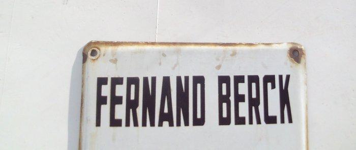 Assurances-Prets-Placements Fernand Berck -, Antiek en Kunst, Antiek | Wandborden en Tegels