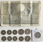 België. 1910/1941, lot of 30 coins and banknote (Zonder, Postzegels en Munten, Munten | Nederland