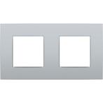 Tweevoudige afdekplaat met 71 mm centerafstand Niko Intense, Doe-het-zelf en Bouw, Ophalen of Verzenden, Nieuw