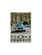 1976 PEUGEOT 504 L / GL / TI BROCHURE NEDERLANDS, Boeken, Ophalen of Verzenden, Nieuw