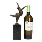 Beeldje - Dancing lady - Brons, Marmer, Antiek en Kunst