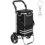 tectake Boodschappentrolley Shopper, 3-in-1, opklapbaar, met, Verzenden, Nieuw