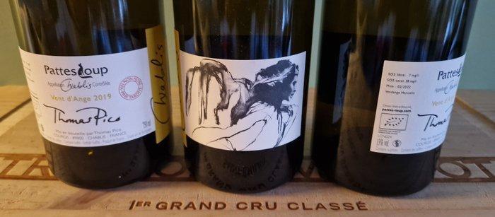 2019 Pattes Loup, Thomas Pico, Vent dAnge, Mise Tardive -, Verzamelen, Wijnen