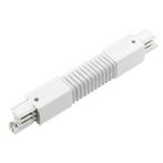 Global 3-Fase-Rail flexibele connector  wit, Verzenden, Nieuw, Metaal