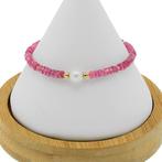 Zonder Minimumprijs - Armband - 18 karaat Geel goud Parel -, Handtassen en Accessoires, Nieuw