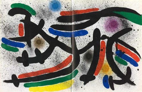 Joan Miro (1893-1983) - Litografía original IX, Antiquités & Art, Antiquités | Autres Antiquités