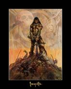 Conan The Barbarian - Frank Frazetta - Signature Engraved in