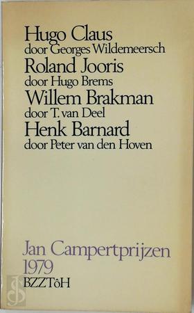 Jan Campertprijzen 1979: Hugo Claus, Roland Jooris, Willem, Livres, Langue | Langues Autre, Envoi