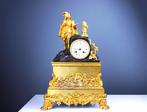 Figurale pendule - C Gerard Fils Nancy Empire - Verguld